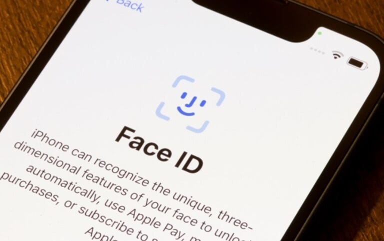 säkerhetsfunktioner iPhone biometrisk autentisering