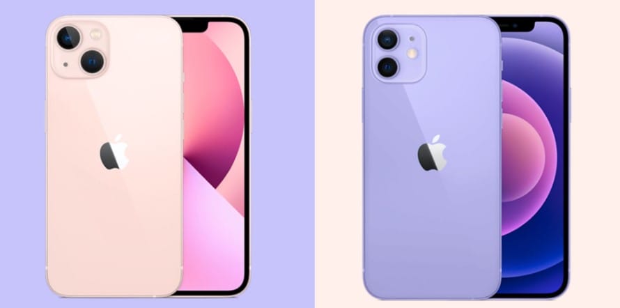 iPhone 12 jämfört med iPhone 13