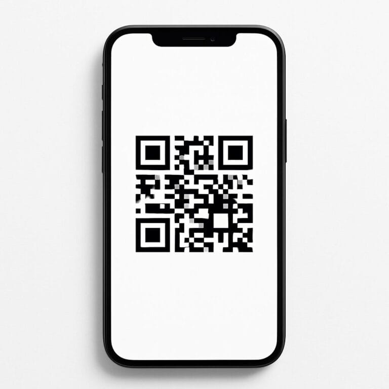 iphone skanna QR kod